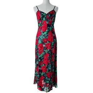 Vintage Victoria’s‎ Secret Sheer Floral Slip Dress
